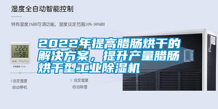 2022年提高臘腸烘干的解決方案，提升產(chǎn)量臘腸烘干型工業(yè)除濕機
