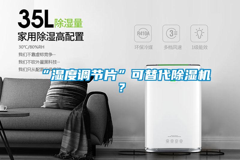 “濕度調節片”可替代除濕機？