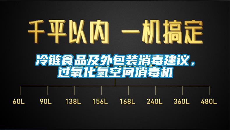 冷鏈食品及外包裝消毒建議，過氧化氫空間消毒機
