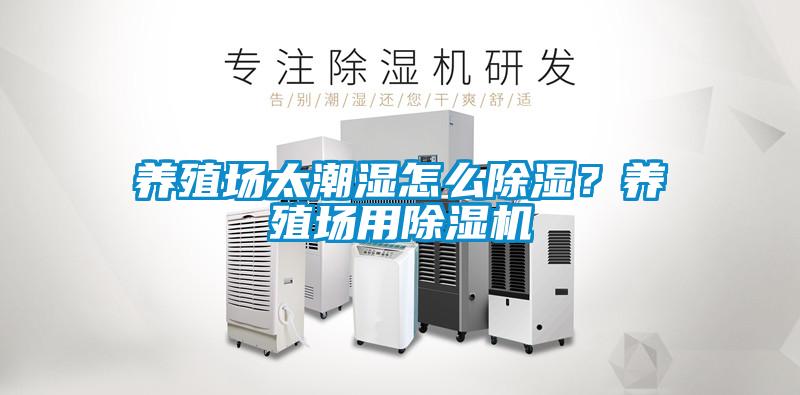 養殖場太潮濕怎么除濕？養殖場用除濕機