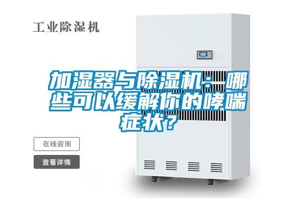 加濕器與除濕機(jī)：哪些可以緩解你的哮喘癥狀？