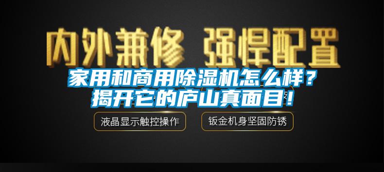 家用和商用除濕機(jī)怎么樣？揭開它的廬山真面目！