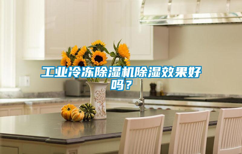 工業(yè)冷凍除濕機除濕效果好嗎？