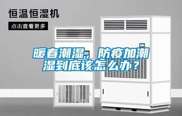 暖春潮濕，防疫加潮濕到底該怎么辦？