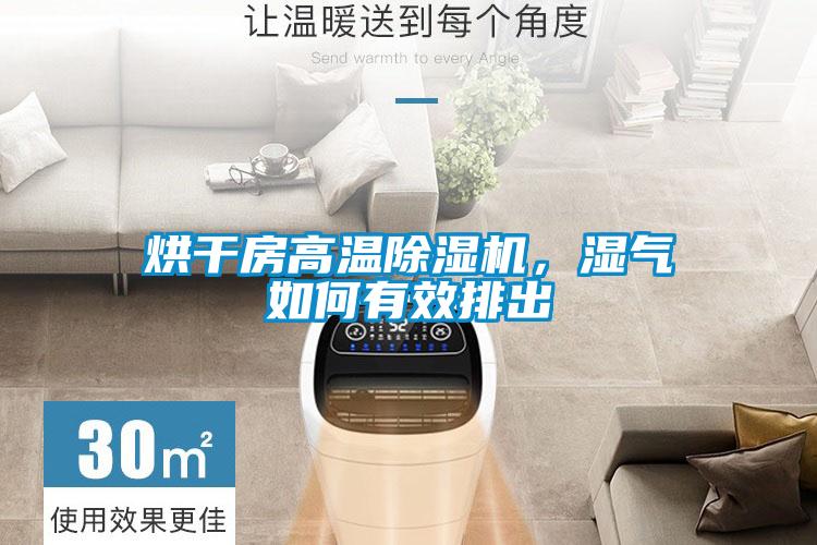 烘干房高溫除濕機，濕氣如何有效排出