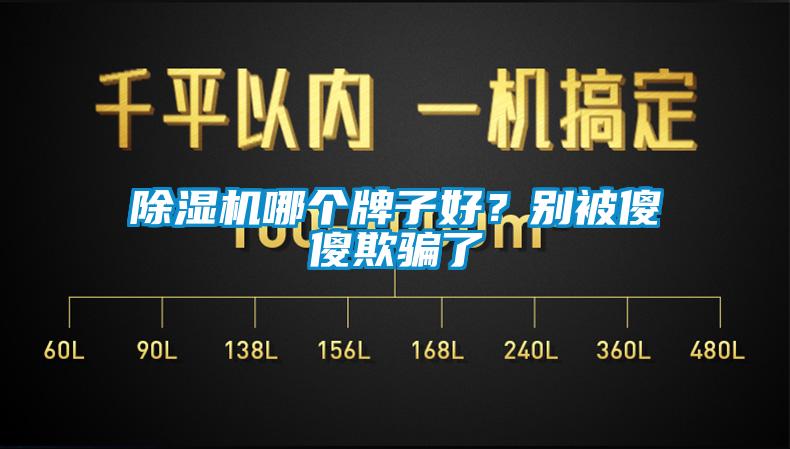 除濕機(jī)哪個牌子好？別被傻傻欺騙了