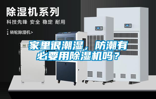 家里很潮濕，防潮有必要用除濕機嗎？