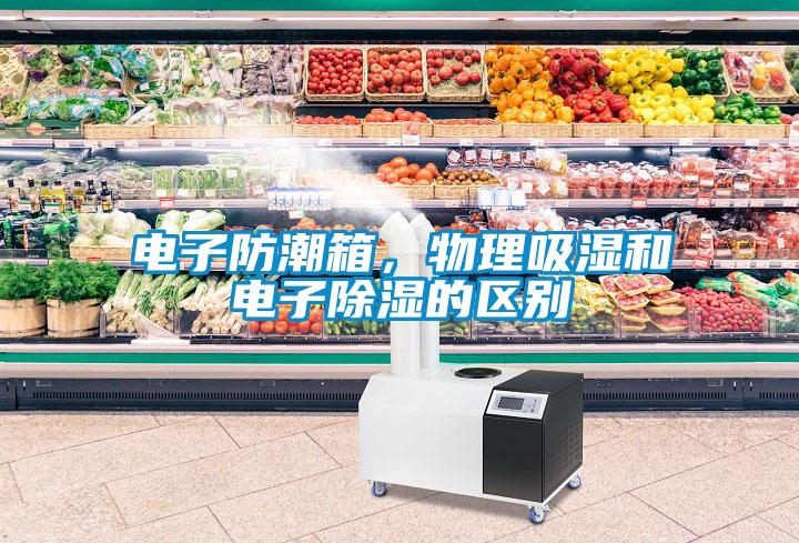 電子防潮箱，物理吸濕和電子除濕的區別