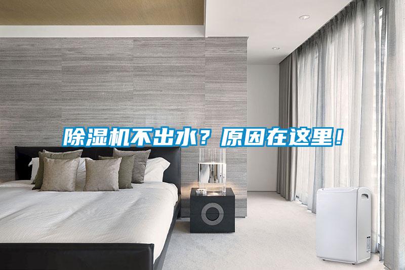 除濕機(jī)不出水？原因在這里！