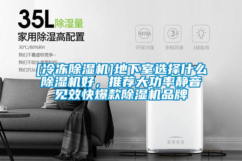 [冷凍除濕機]地下室選擇什么除濕機好，推薦大功率靜音見效快爆款除濕機品牌