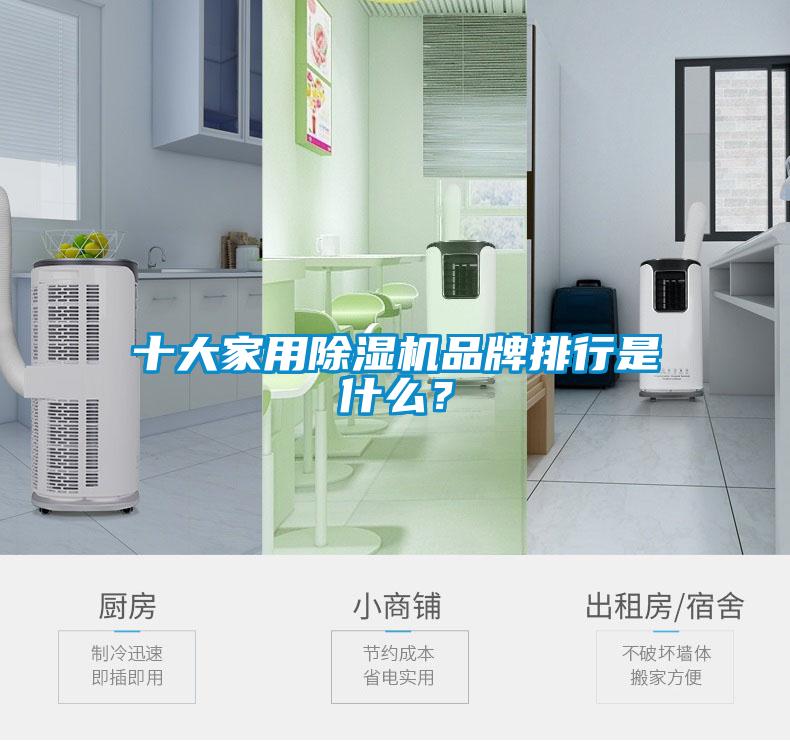 十大家用除濕機品牌排行是什么？