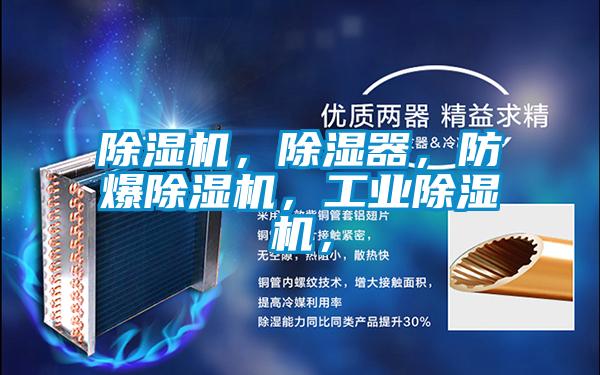 除濕機，除濕器，防爆除濕機，工業除濕機，
