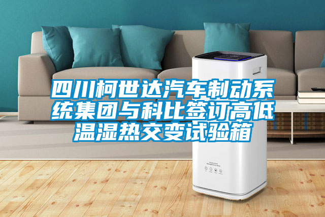 四川柯世達(dá)汽車(chē)制動(dòng)系統(tǒng)集團(tuán)與科比簽訂高低溫濕熱交變?cè)囼?yàn)箱