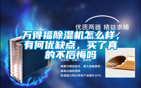萬(wàn)得福除濕機(jī)怎么樣，有何優(yōu)缺點(diǎn)，買(mǎi)了真的不后悔嗎