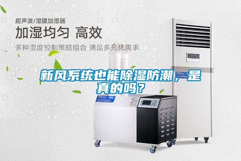 新風(fēng)系統(tǒng)也能除濕防潮，是真的嗎？