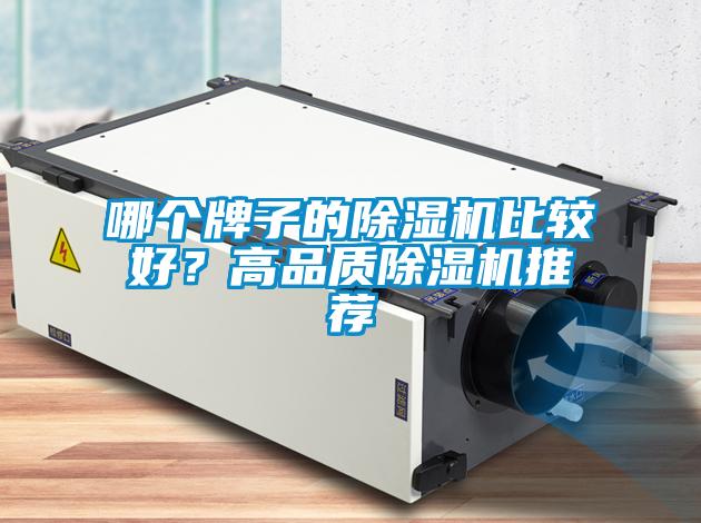 哪個牌子的除濕機比較好？高品質除濕機推薦