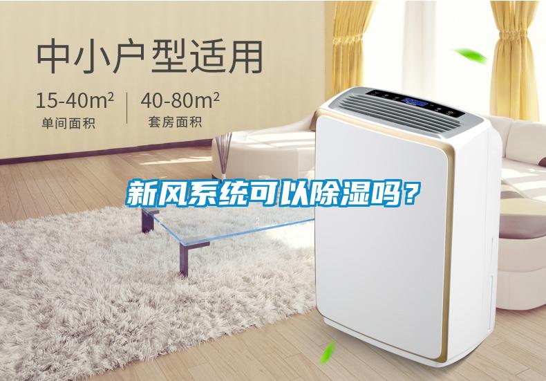 新風系統(tǒng)可以除濕嗎？