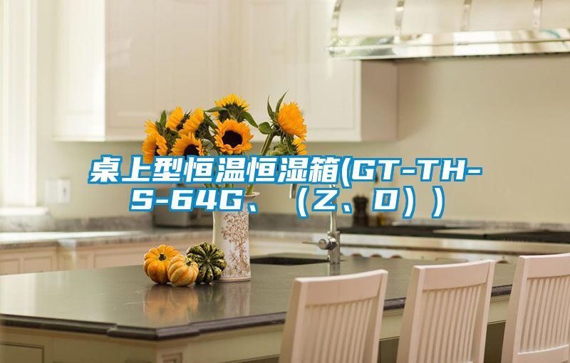 桌上型恒溫恒濕箱(GT-TH-S-64G、（Z、D）)