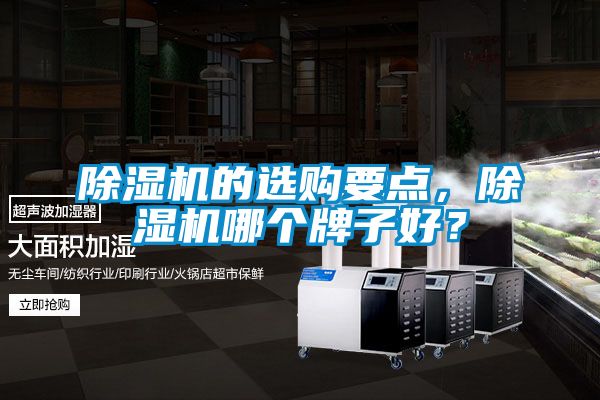 除濕機(jī)的選購要點(diǎn)，除濕機(jī)哪個(gè)牌子好？