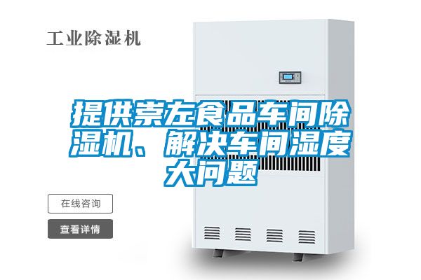 提供崇左食品車間除濕機、解決車間濕度大問題