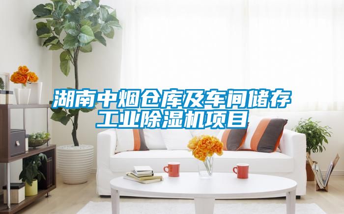 湖南中煙倉庫及車間儲存工業(yè)除濕機(jī)項(xiàng)目