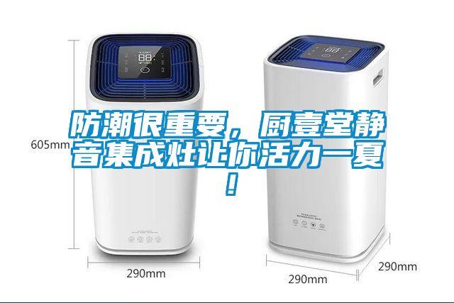 防潮很重要，廚壹堂靜音集成灶讓你活力一夏！