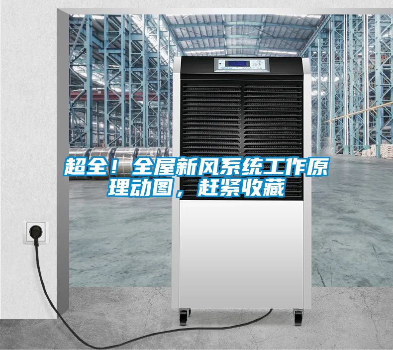 超全！全屋新風系統工作原理動圖，趕緊收藏