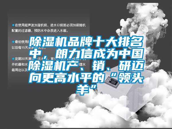 除濕機(jī)品牌十大排名中，朗力信成為中國除濕機(jī)產(chǎn)、銷、研邁向更高水平的“領(lǐng)頭羊”