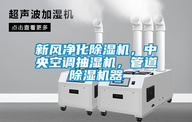 新風(fēng)凈化除濕機(jī)，中央空調(diào)抽濕機(jī)，管道除濕機(jī)器